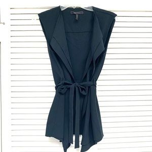BGBGMaxAzria Black Vest Small